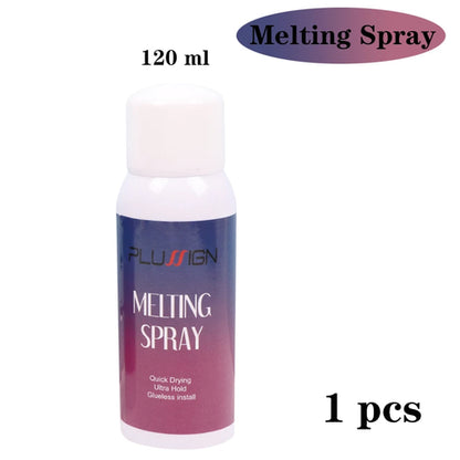 Plussign Liquid Lace Glue 120Ml Melting Spray For Install Wigs Toupee