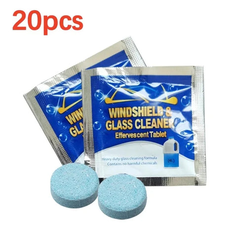 Solid Cleaner Car Windscreen Cleaner Effervescent Tablet Auto Wiper