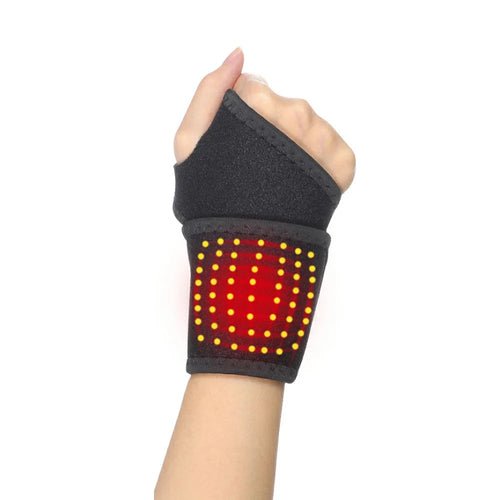 Heating Foam Wristbands Wrapped Joint Self-Heating Wrist Support Brace