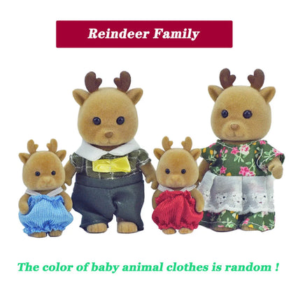 Easter Bunny 1:12 Simulation Forest Family Reindeer Panda Animal