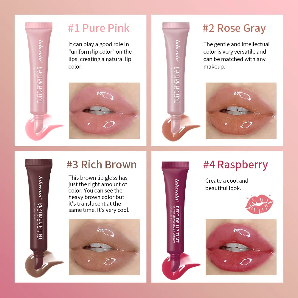 Plump Moisturizing Glossy Mirror Lip Gloss Nutritious Lip Oil Cosmetic