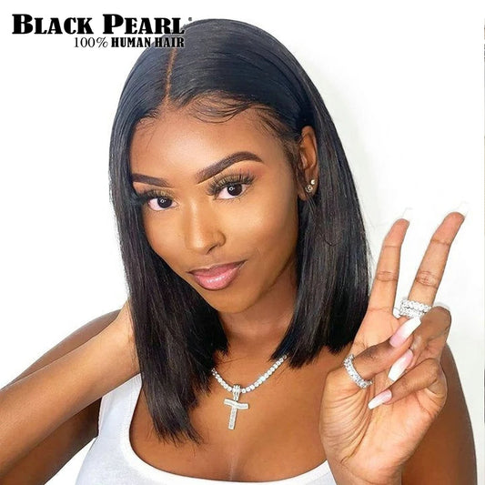 Bone Straight Lace Front Human Hair Wigs For Women Brazilian Hair