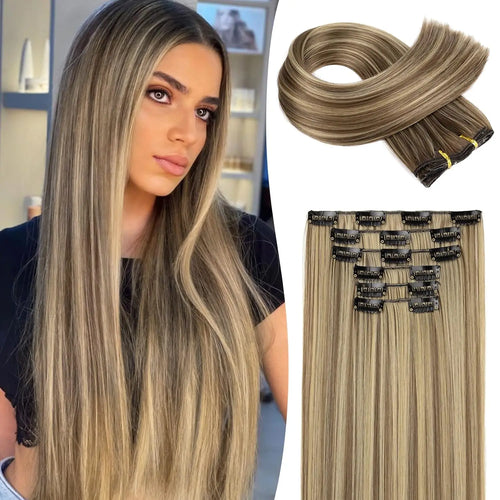 Clip In Hair Extensions Hair Extensions Thick Long Lace Weft