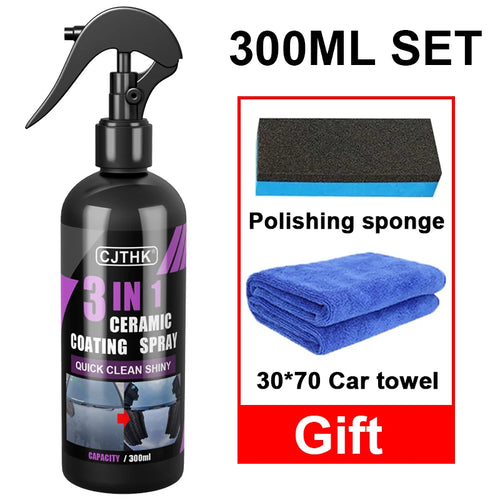 3 In 1 Car Ceramic Nano Coating Liquid Coatin Nano Crystal Hydrophobic