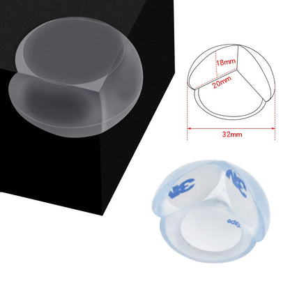 Child Baby Safety Silicone Protector Table Soft Transparent Children