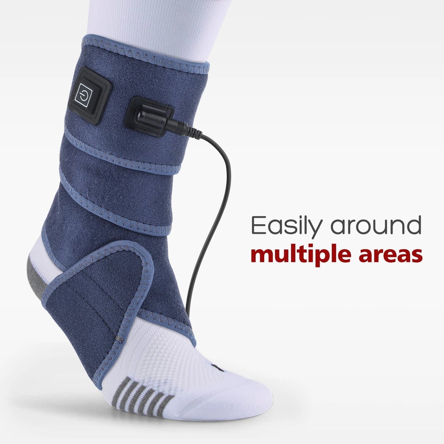 USB Heating Pad Wrap Arm Foot Wrist Knee Support Brace Electric Warmer