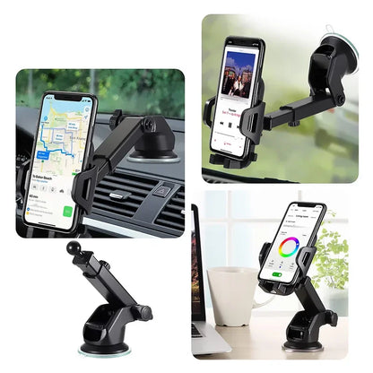 NEW Universal Sucker Car Phone Holder 360° Windshield Car Dashboard