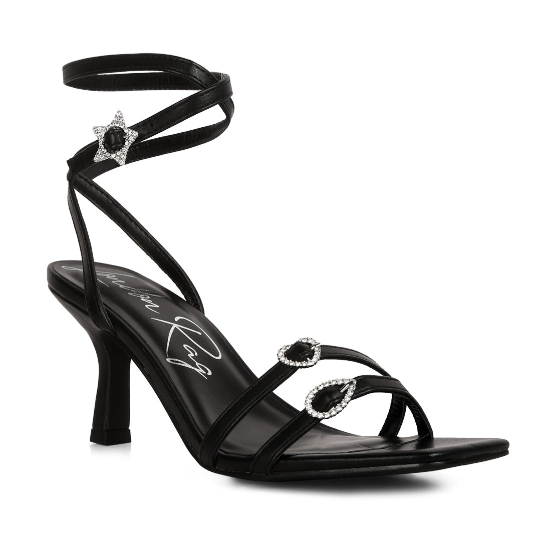 Buckle High Heel Sandals