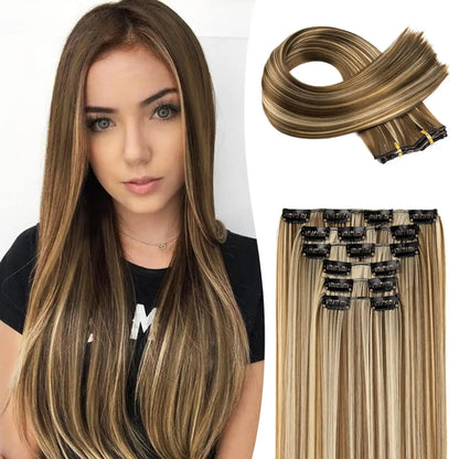 Clip In Hair Extensions Hair Extensions Thick Long Lace Weft