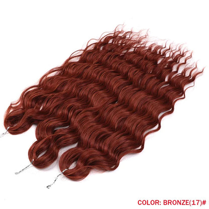 Synthetic Anna Hair Loose Deep Wave Braiding Hair Extensions 24 Inch