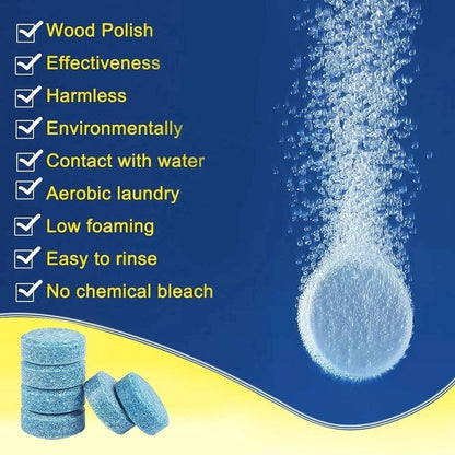 Solid Cleaner Car Windscreen Cleaner Effervescent Tablet Auto Wiper