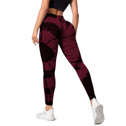 Seamless Leggings for Women Fitness Yoga Pants High Waist Tie Dye