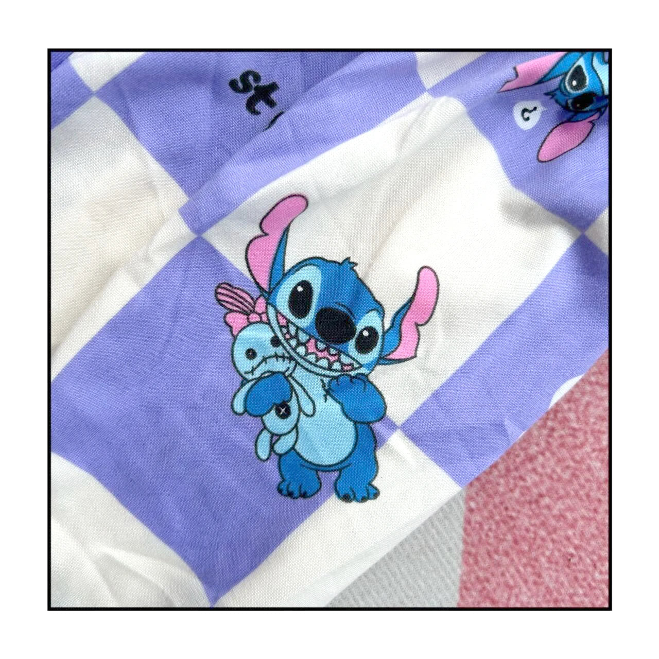 Spring Autumn Children's Clothing Sets Stitch Cartoon Boy Sleepwear