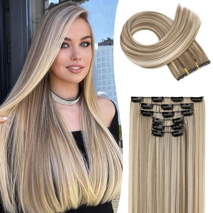 Clip In Hair Extensions Hair Extensions Thick Long Lace Weft