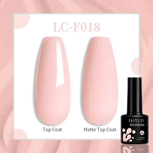 LILYCUTE 129 Colors 7ML Nail Gel Polish Nail Supplies Vernis Semi