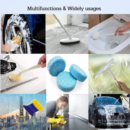 Solid Cleaner Car Windscreen Cleaner Effervescent Tablet Auto Wiper