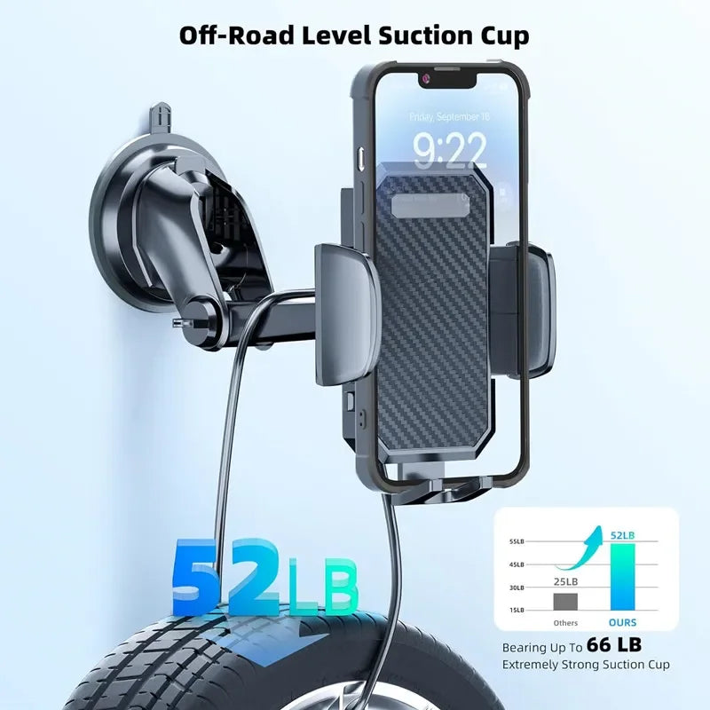 NEW Universal Sucker Car Phone Holder 360° Windshield Car Dashboard