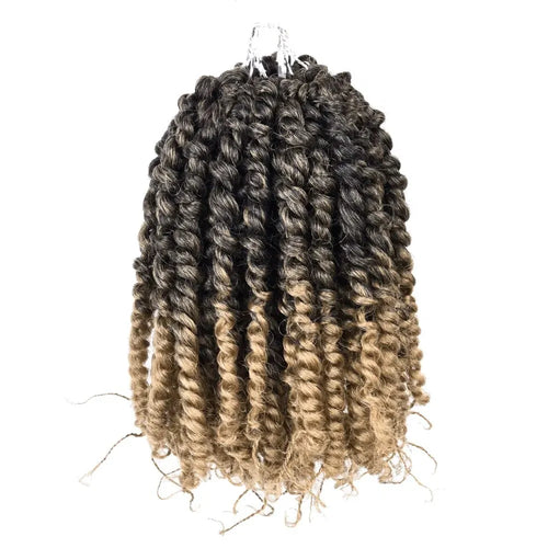 8 Inch Pre-twisted Passion Twist Crochet Hair for Black Women Crochet