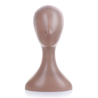 Pro Female Plastic Abstract Mannequin Manikin Head Model Wig Hat Hair