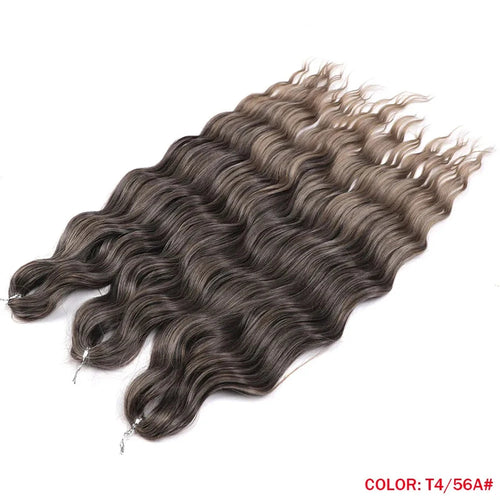 Synthetic Anna Hair Loose Deep Wave Braiding Hair Extensions 24 Inch