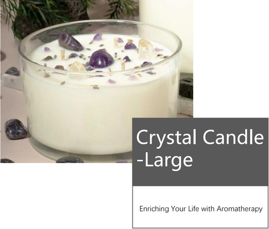 Crystal Candle -Large