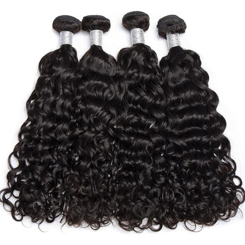 12A Water Wave Bundles Human Hair 100% Unprocessed Virgin Hair Cheap