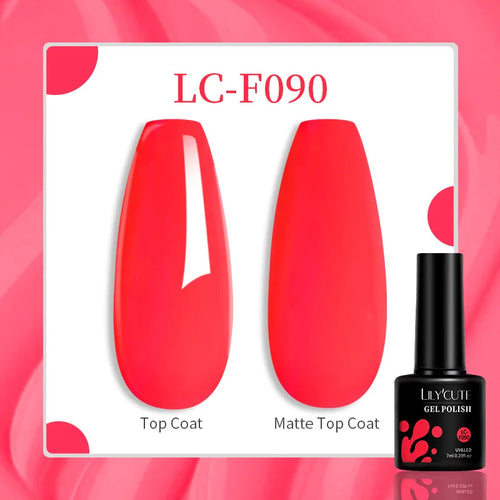 LILYCUTE 129 Colors 7ML Nail Gel Polish Nail Supplies Vernis Semi