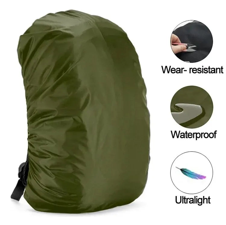 60L Waterproof Backpack Cover Dustproof Rain Cover For Backpack