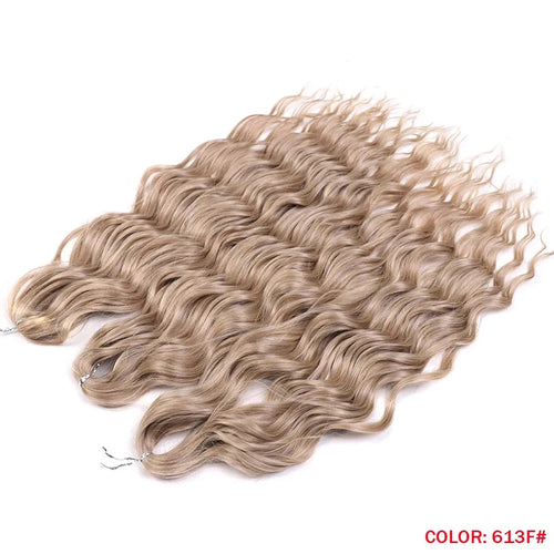 Synthetic Anna Hair Loose Deep Wave Braiding Hair Extensions 24 Inch