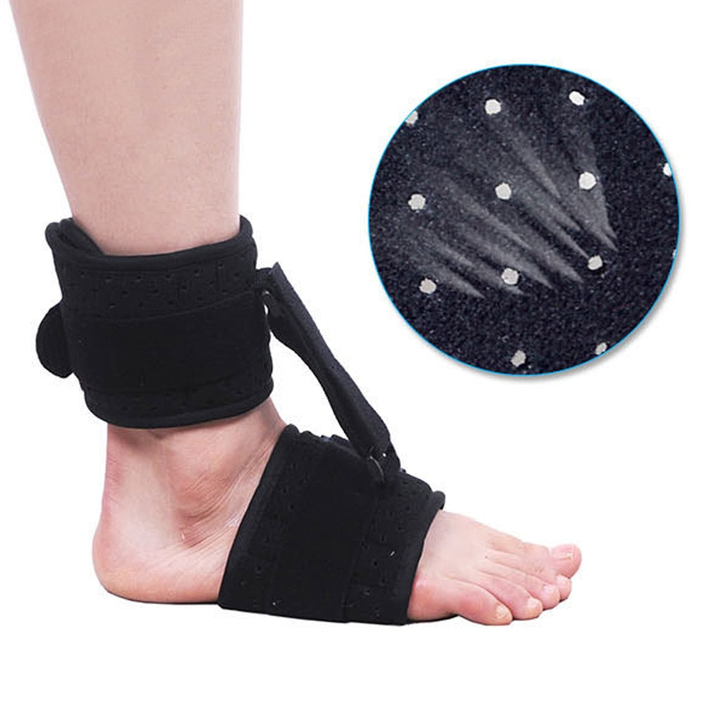 Adjustable Foot Drop Orthotic Brace Plantar Fasciitis Sprained Ankle