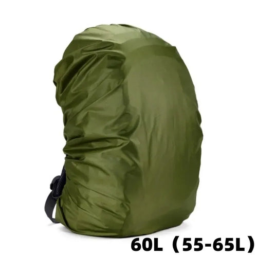 60L Waterproof Backpack Cover Dustproof Rain Cover For Backpack