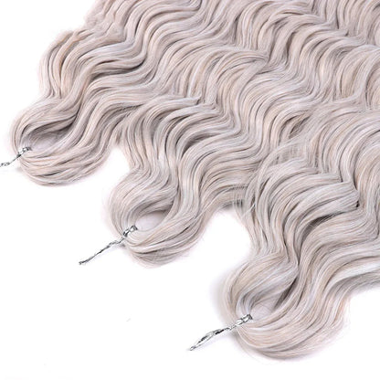 Synthetic Anna Hair Loose Deep Wave Braiding Hair Extensions 24 Inch