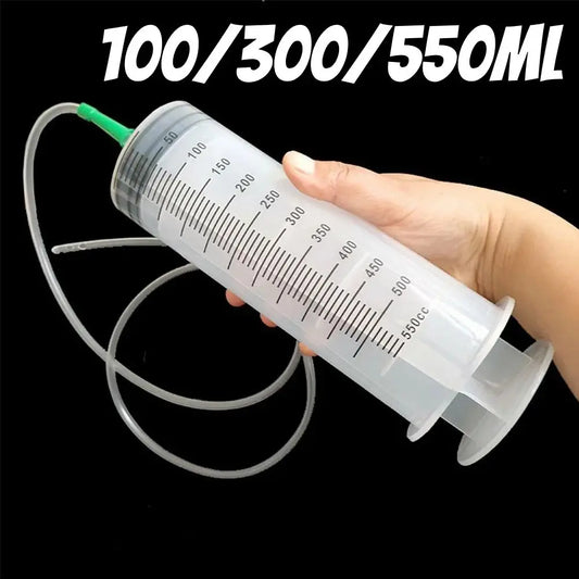 100/300/550ml Large Capacity Syringes Oil Pump With 1m Hose Pet