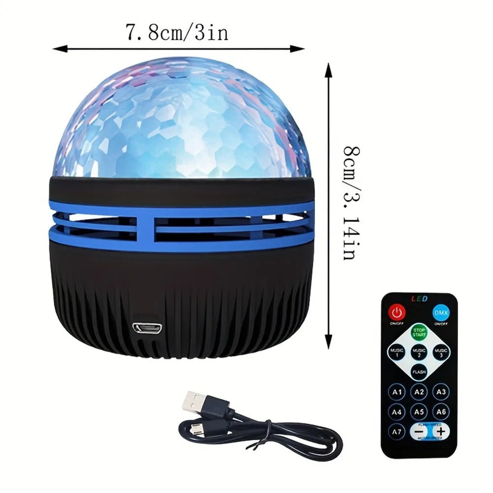 LED Starry Galaxy Projector Light RGB Smart Remote Control Star Aurora