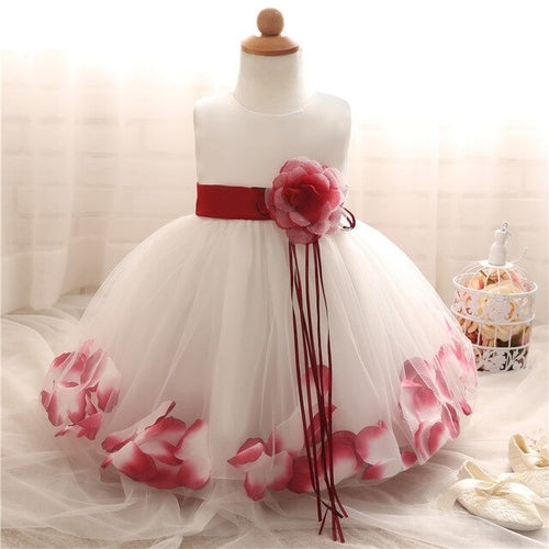 Summer Floral Baby Dress For Wedding Party