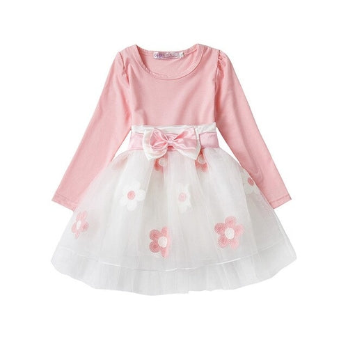 Summer Floral Baby Dress For Wedding Party