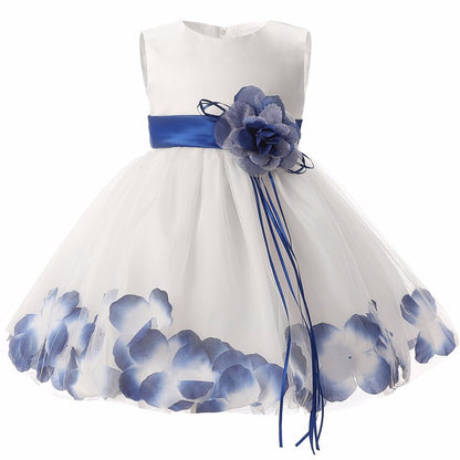 Summer Floral Baby Dress For Wedding Party