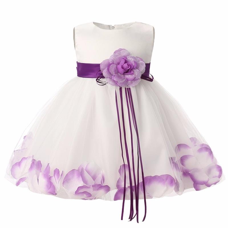 Summer Floral Baby Dress For Wedding Party