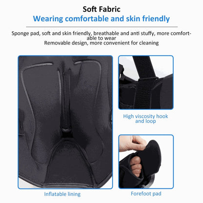 Tall Orthopedic Walking Boot Ankle Fracture Fixation Brace With Gas