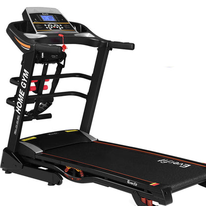 Everfit Electric Treadmill 480mm 18kmh 3.5HP Auto Incline Home Gym Run