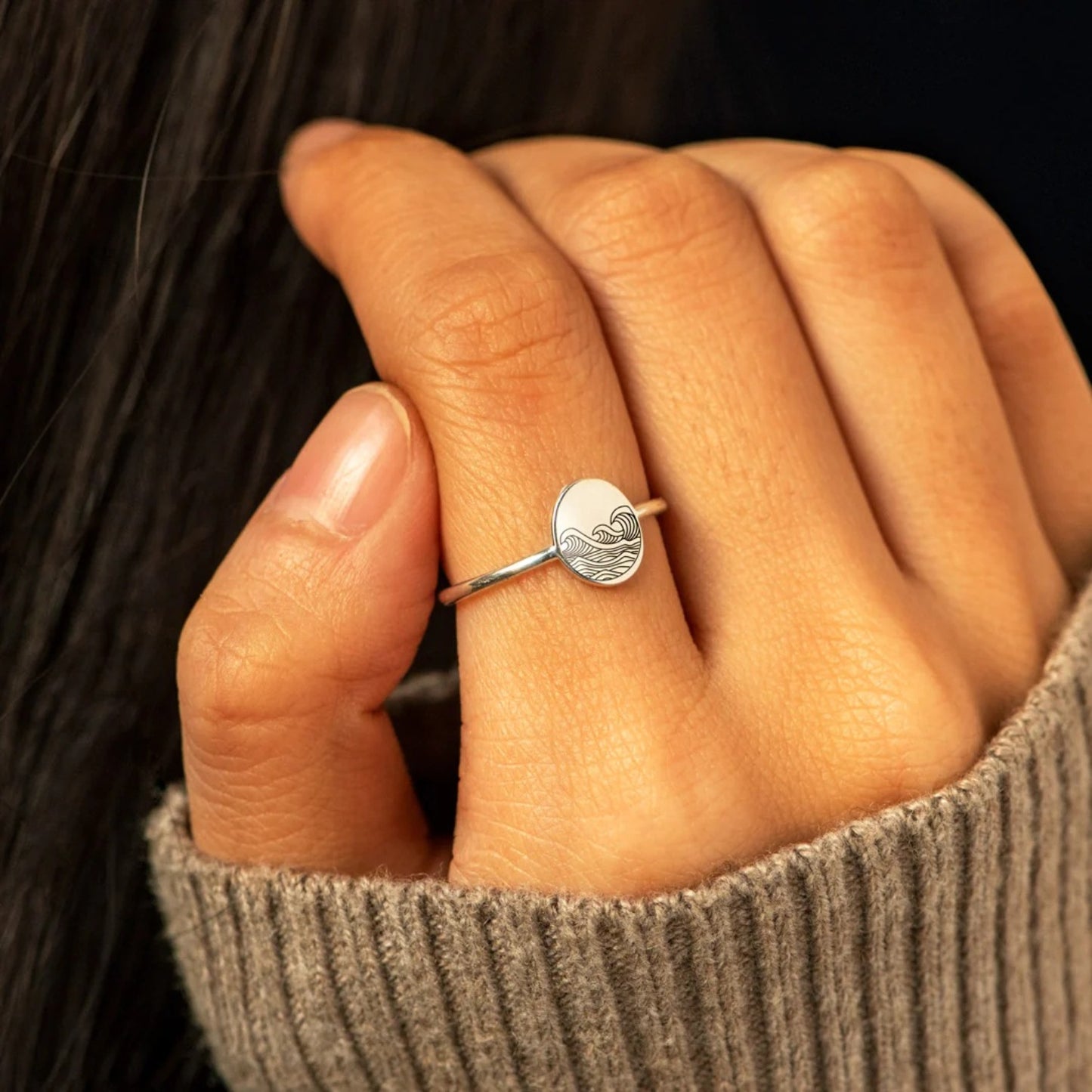 925 Sterling Silver Signet Ring