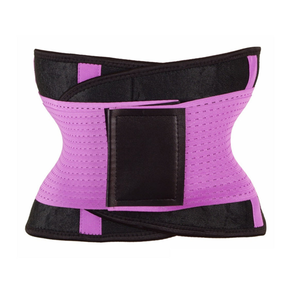 Women Body Shapers Waist Cincher Trimmer Purple