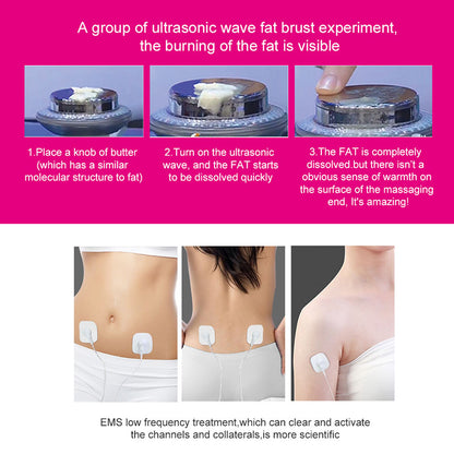 Face Body Lift Ultrasound Body Slimming Massager