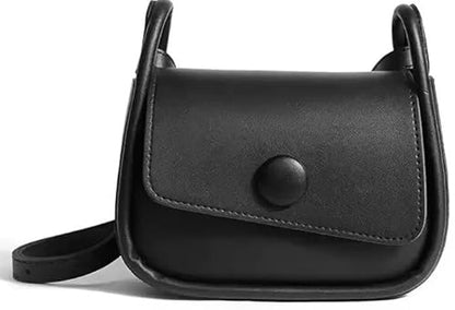 Women's Small Square Bags Versatile Shoulder Strap- Black