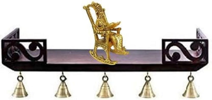 Ganesh Sitting on Swinging Moving Chair Reading Ramayana