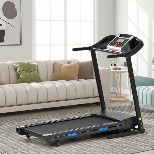 Electric treadmill with motorized inclines Bluetooth APP and MP3