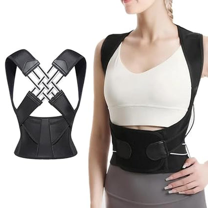 Posture Corrector for Men Women - Back Brace Support Belt