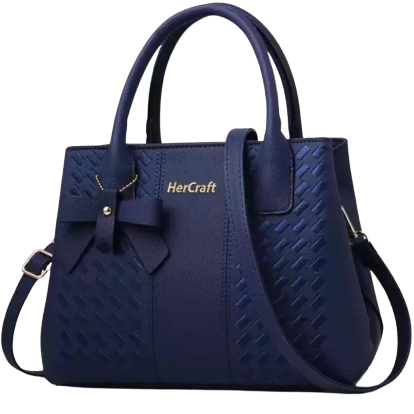 Women's Stylish Handbag Top Handle Shoulder Bag- Blue