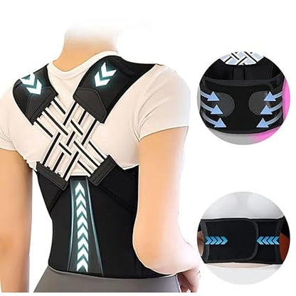 Posture Corrector for Men Women - Back Brace Support Belt