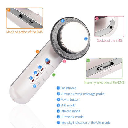 Face Body Lift Ultrasound Body Slimming Massager